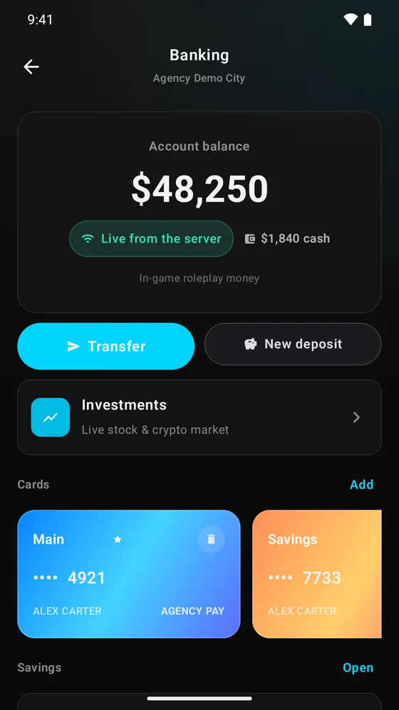 Screenshot of Agency Companion 5