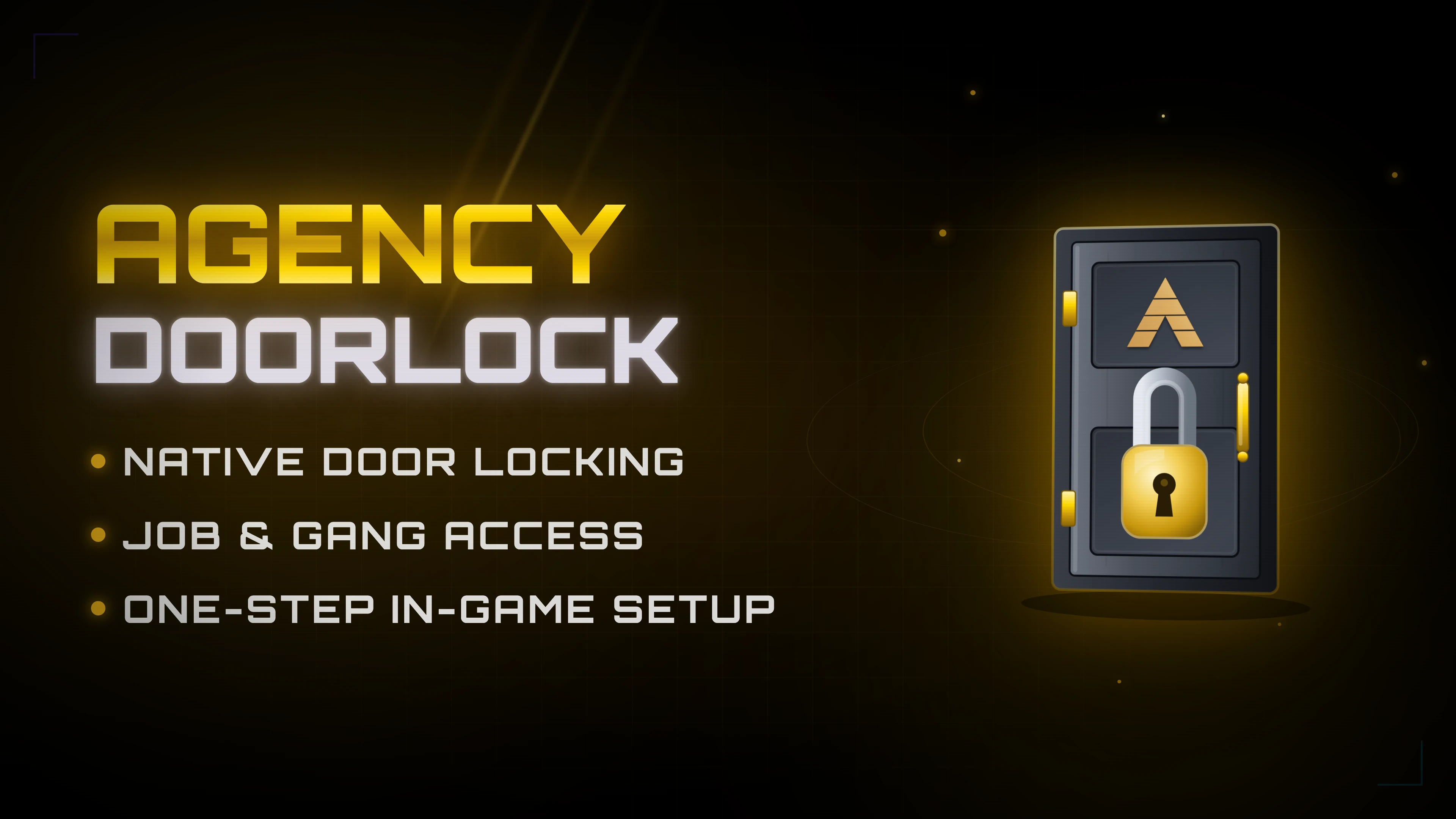 Agency-Doorlock — FiveM script preview